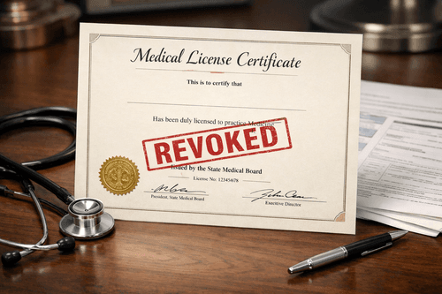 Montana REVOKES Doctor's License